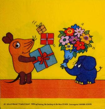 180 Known Figures - 3-ply - Sendung mit of Maus