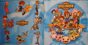 189 Known Figures - 3-ply - Digimon 2000