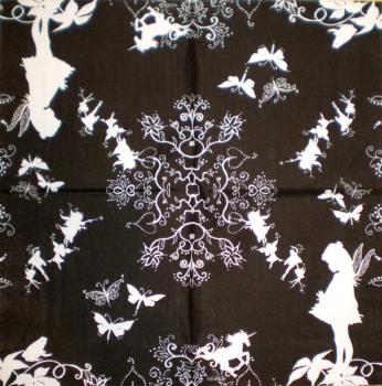049 Mädchen - 3-ply (schwarz/weiß) - ppd - G.v.d.Flierdt