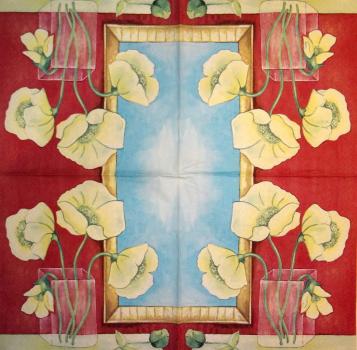189 Anemones, Poppy - 3-ply