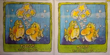 081 Sterne - 3-lagig - Fische