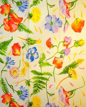 115 Magnolien - 3-lagig - Home Fashion - Bistro 33x40 cm