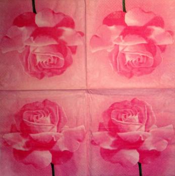 029 Roses - 3-ply (pink) - ti-flair
