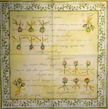 268 Rosen - 3-lagig (creme) - Ihr