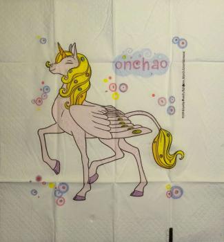 203 Mädchen - 4-ply (Onchao)  - Lucky Punch -  Mia and Me - Handkerchief