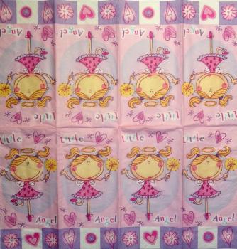 026 Mädchen - 4-ply - Paper Design - Handkerchief