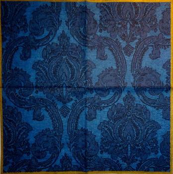 276 Muster - 3-lagig (blau) - Ihr