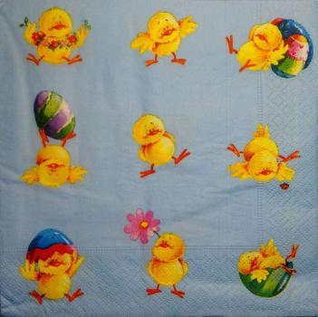 010 Küken - 3-ply - (blue)