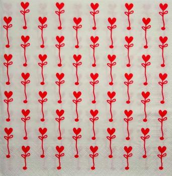 186 Heart / Hearts - 3-ply