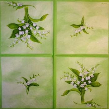099 Daffodils - 3-lagig(grün) - Stewo