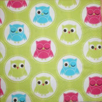 037 Owls - 3-ply