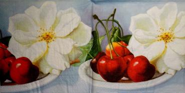 027 Cherries,  Plums - 3-ply