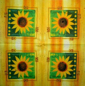 148 Sonnenblumen - 3-lagig