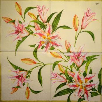 137 Lilies - 3-ply - Ambiente