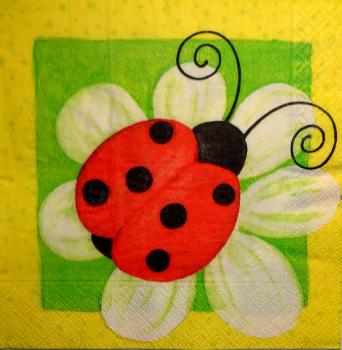 080 Marienkäfer - 3-ply - Susy Card