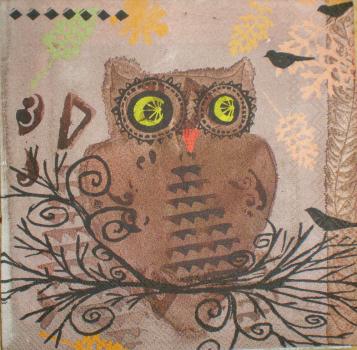 070 Owls - 3-ply - Ihr - CS