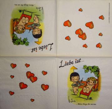 120 Comics - 3-ply (Garden) - Love is