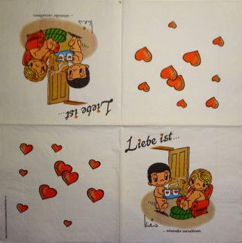 121 Comics - 3-ply (Coffee) - Love is