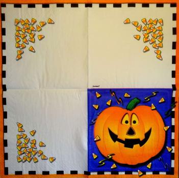 186 Halloween - 2-lagig - unique