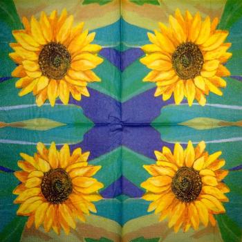 183 Sonnenblumen - 3-lagig