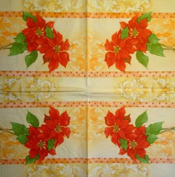 167 Christmas Flowers - 3-ply