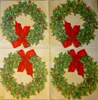 184 Christmas Flowers - 3-ply - Ambiente