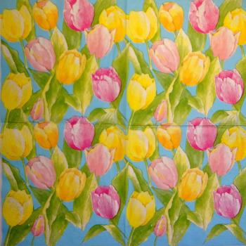 174 Tulips - 3-ply