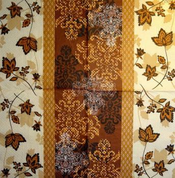 043 Magnolias - 3 ply (brown) - Paw