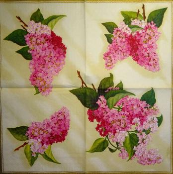 015 Hydrangeas - 3-ply (pink) - Ihr
