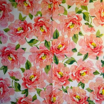 569 Roses - 3-ply - Duni