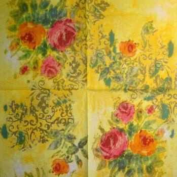 600 Roses - 3-ply (yellow)