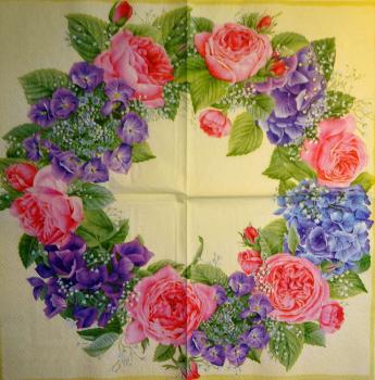 603 Rosen - 3-lagig (gelb)