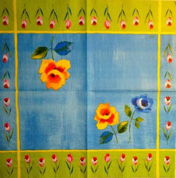 156 Rosen - 3-lagig (blau) - Ihr