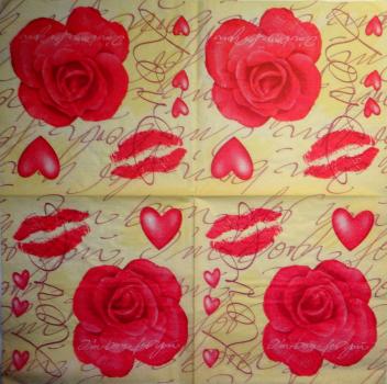 620 Roses - 3-ply (red) - ti-flair