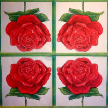 635 Roses - 3-ply (0301)