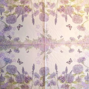 076 Hydrangeas - 3-ply - Ambiente