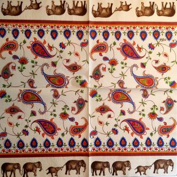 041 Elephant - 3-ply - Ambiente