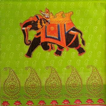 060 Elephant - 3-ply - (grün) - ppd