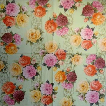 652 Roses - 3-ply (grün) - Paw