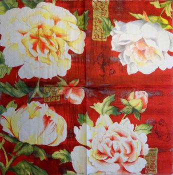 656 Rosen - 3-lagig (rot) - Ihr - CS