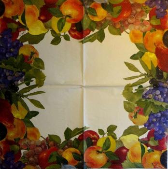 090 Grapes - 3-ply - Caspari