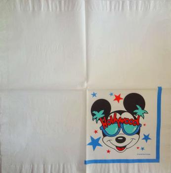059 Mickey Mouse - 3-lagig - Disney -  34x34 cm