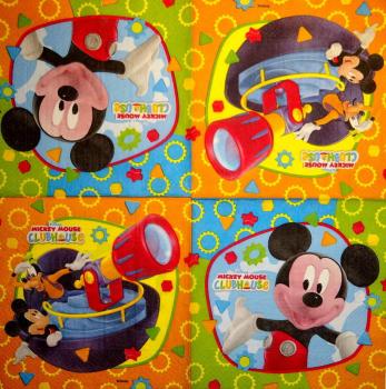 107 Mickey Mouse - 3-lagig (551186) - Disney