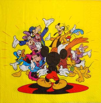 120 Mickey Mouse - 3-lagig - Disney