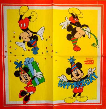 122 Mickey Mouse - 3-ply - Disney