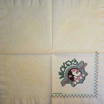 138 Mickey Mouse - 2-ply - 34x34 cm