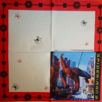 315 Bekannte Figuren - 2-lagig - Spiderman 2004