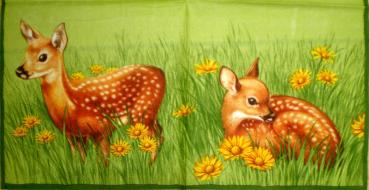 182 Deer - 3-ply (grün) - Ihr