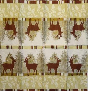 051 Deer - 4-ply (cream) - Ihr - Handkerchief