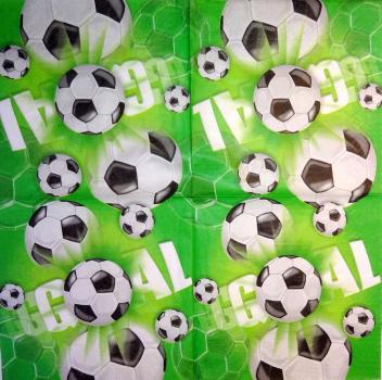 022 Sport: Fußball - 3-ply (grün)